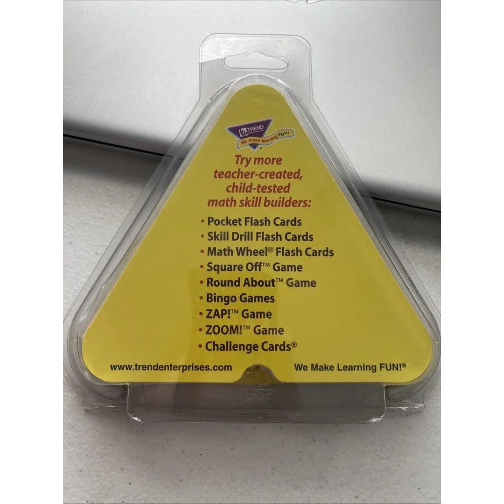 Three Corner Flash Cards Multiplication & Division 1-12